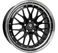 MB Design Jante LV1 8.5Jx20 ET 40 5x115 Diamant Noir LV18520405C7-B4 compatible avec Opel Astra Cascada Insignia Zafira Tourer