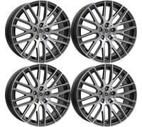 MB Design Jantes KV4 7.5Jx18 ET 45 5x114,3 Gris 4-KV47518455CZ-G2 compatible avec Lexus UX