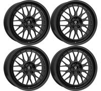MB Design Jantes LV1 8.5Jx20 ET 35 5x120 Diamant Noir 4-LV18520355G1R-BP1 compatible avec Saab 44809