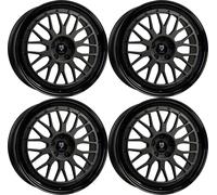 MB Design Jantes LV1 9.0Jx20 ET 35 5x120 Diamant Noir 4-LV19020355G1R-BP1B3 compatible avec Saab 44809