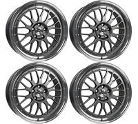 MB Design Jantes LV1 9.0Jx20 ET 35 5x120 Gris 4-LV19020355G1R-G4 compatible avec Saab 44809