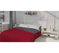 MB HOME BASIC Iceland Couette d'hiver Bicolore pour lit 2 Places