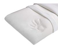 MB HOME ITALY Oreiller à Mémoire de Forme, Blanc, 42x72x h11 cm