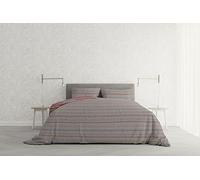 MB HOME ITALY, Parure Housse de Couette Athena, Malindi Rouge, Double