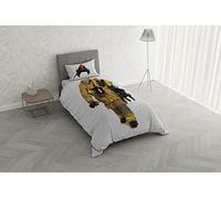 MB HOME ITALY Parure Housse de Couette imprimée numérique Kids, Pompier, Simple