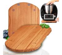 MB Manufaktura Barel Planche coulissante pour Thermomix TM6 TM5 - En bois de chêne - Déplacement facile sans endommager la balance - Support stable grâce à l'amortissement des vibrations - Chêne