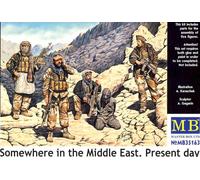 MB Masterbox Quelque Part IN The Middle East 1:3 5 Irak Priosoner Prisonnier