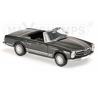 MB Mercedes Benz 230 SL - 1965 - darkgrey - Maxichamps 1:43