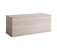 MB Muebles Bonitos, Coffre de Rangement Ariel, Grande capacité, Meuble en Mélamine Mate, Couleur Sonoma, 100x40x40 cm