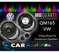 MB Quart QM-165 VW Personnalisé Pièce Kit 16.5cm Haut-Parleurs pour Golf Mk4