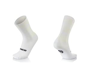 MB Wear Mixte Evo Chaussettes, Blanc, 41-45 EU