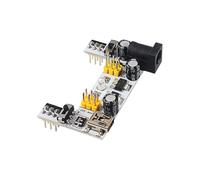 MB102 Module d'alimentation pour platine d'expérimentation Blanc Module dédié 2 voies 3,3 V 5 V MB102 Alimentation USB