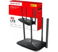 Mb115-4G Routeur 4G Lte ¿ Wifi 300 Mbps, Carte Sim Plug & Play, 4 Antennes Puissantes, Jusqu¿À 32 Appareils Connectés, Mode Routeur Via 4 Ports Wan/Lan, Compatible Multi-Opérateurs
