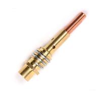 MB15 MIG Lot de 12 embouts de buse de soudage 0,8 mm M6 x 25 mm avec diffuseur de gaz pour lampe torche 14AK 15AK (0,8 mm)
