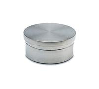 MB2 Embout de Tube Plat ∅38,1 - Finition : INOX brossé