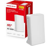 Mb230-4G Tp-Link Routeur 4G+ Wifi Ac1200Mbps, Box 4G Sim, 4G Cat6 Vitesse Jusqu'À 300Mbps, 2 Ports Gigabit, Ports D'Antenne Externe 4G, Modem 4G, Déverrouillé Compatible Toute Sim