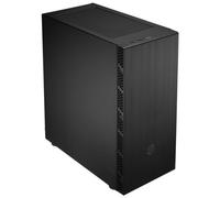 Cooler Master MasterBox MB600L V2, Boîtier PC en Acier Brossé avec Ventilation Latérales, Configurations de Refroidissement Améliorées, Intérieur Spacieux, Cage PSU Ventilée, Panneau Latéral Acier Noir