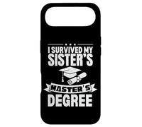 MBA Humoristique I Survived My Sister's Masters Degree Coque pour iPhone Air