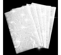 MBAIYO Lot de 6 feuilles de strass thermocollants - Strass thermocollants - Paillettes - Hotfix - À repasser - Plates et rondes - Cristaux de transfert - Pour vêtements et loisirs créatifs (2 mm, 3,5