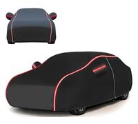 MBBROS Bâche Voiture pour Ford Ranger Thunder 2020 2021 2022 2023, Exterieur Impermeable Housse de Protection Anti-UV Respirant Et Anti-Poussière avec Fermeture À Glissière,A-Red