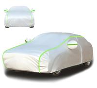 MBBROS Bâche Voiture pour Mercedes-AMG CLA 35 4MATIC Shooting Brake, Exterieur Impermeable Housse de Protection Anti-UV Respirant Et Anti-Poussière avec Fermeture À Glissière,B-Green