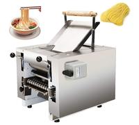 MBCEYLSTUB Machine À Nouilles Électrique Commerciale, Machine À Pâte À Boulettes, Multifonctionnelle, 66 LB/Heure, Presse À Rouleaux pour Nouilles Et Pâtes