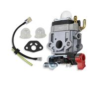 MBdzA Carburateur de Tondeuse à Gazon adapté au Taille-haie Kaw TH23 TH26 TH34 OL Mac BV162, souffleur 23CC 25CC 26CC 33CC(TH26 Set)
