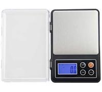 MbeLLO Balance de cuisine numérique, balance électronique, 1 balance numérique 2000 g x 0,1 g, écran LCD, balance de poche portable, mini outils de pesage de précision pour aliments (couleur : noir)