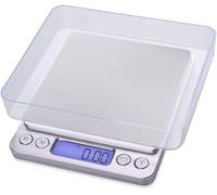 MbeLLO Balance de cuisine numérique, balance électronique, mini balance électronique portable précise Balance étui de poche bijoux de cuisine postal équilibre de poids (charge supportée : 2 kg