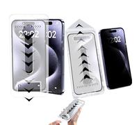 Mbffshop Screen Protector, 2 Pcs Mbffshop Silk Screen Dust-Free Room Tempered Film for 16 Pro Max, Dust Free Without Bubbles, Mbffshop Tempered Film for Iphone Series (for 15Promax,HD+Privacy Film)