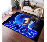 MBg-12553 Tapis de Yoga antidérapant à motif créatif imprimé Sonic tapis de sol de jeu pour bébé tapis Taille:40x60cm