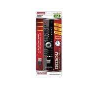 nuovaVideosuono FREEDOM1IN1 télécommande IR Wireless DVD/Blu-ray, Media player, PC, SAT, Barre de son, TV, VCR Appuyez sur les boutons