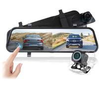 MBG Line Car Mirror Recorder MBG Line HS900 Pro camera de Road Parking 2K+FHD resolution GPS WiFi de viewing angle 170° Auto Power On.