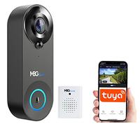 MBG line Interphone vidéo SF W3, Caméra, Cloche USB, WiFi, TUYA Smart, IoT, Détecteur de Mouvement, Interphone, 2MPIX, Full HD 1920x1080p, Batterie 4400 mAh, Étanche, IP65, 120°/150°, Android, iOS