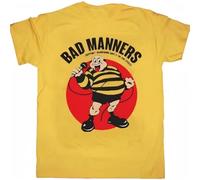 MBGHtfdr33 Bad Manners Band Music Gift for Fan Yellow T Shirt Yellow M
