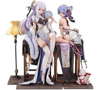 MBGKFNDP 22 cm/8,66 pouces Re:Zero Starting Life in Another World: Rem et Emiria Action Figure PVC matériaux de protection de l'environnement ornements de décoration (couleur : bleu)