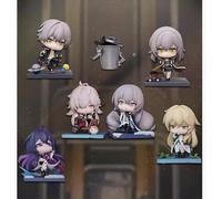 MBGKFNDP jtsgwop 7-9 cm Honkai : Star Rail KAFKA JingYuan Bronya Seele Trailblazer Figure PVC Statue Anime Figures Action Model Collection Poupée Décoration Jouet Cadeau (couleur : naturel)