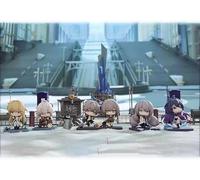 MBGKFNDP jtsgwop 8 cm Honkai : Star Rail KAFKA Jing Yuan Bronya Seele Trailblazer Anime Action Figure PVC Jouet Personnage Modèle Décoration Statue Cadeaux Objets de collection (couleur : multicolore)