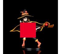 MBGKFNDP Kpptyd Figurine KonoSuba Megumin 20 cm Version Deluxe Anime KonoSuba Gods Blessing On This Wonderful World Toy Model Beautiful Girl PVC Adulte Toy Doll Statue Cadeaux Noël Anniversaire