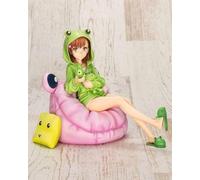 MBGKFNDP Toaru Kagaku No Railgun T - Mikoto Misaka - Gekota Covered Ver. Figurine complète 1/7 / Tête interchangeable / Modèle de personnage peint / Modèle de jouet / PVC / Anime à collectionner