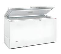 MBH - Congélateur coffre industriel 264 L avec couvercle abattant, thermostat réglable, serrure et isolation efficace pour cuisine, bar et restauration (990x660x850 mm)