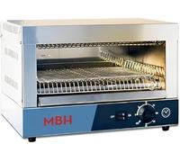 MBH - Grille-pain professionnel électrique INOX pour l’hôtellerie. Grille-pain industriel 1 étage pour bar et restaurant.