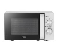 MBH - Micro-ondes professionnel 20 L avec gril et commande mécanique pour la restauration. Four micro-ondes industriel en acier inoxydable pour bar et restaurant.