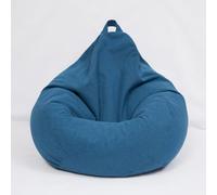 MBHHU Canapé Poire Classique, Fauteuil, Coussins de Sol Inclus, canapé Paresseux en Velours Couleur Unie, poufs massifs Extensibles et lavables(K,90 * 110cm)