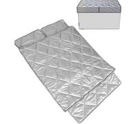 MBHHU Mini Fridge Cover Magnetic Freezer Insulation Sun Shield for Outdoor Refrigerator Protector(200x100cm/78.7x39.4in)(140x70cm/55.1x27.6in)