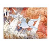 Mœbius Production Poster de collection Moebius Arzak - Échappée belle (70x50cm)