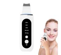 Mbiyhgta Appareil de nettoyage de la peau - 5 modes - Étanche et réutilisable - En acier inoxydable - Pour une utilisation sûre et - Outil de nettoyage à ultrasons 26000 Hz - Pour homme et