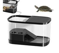 Mbiyhgta Aquarium de Tortue, Aquarium de Tortues avec Plates-Formes de se prélasser | Éviter Les enclos échapper au Terrarium pour Les Grenouilles Lézards Serpents Tortues Geckos crabes