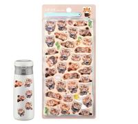 Mbiyhgta Autocollants 3D - Style Japonais Adhésif Fort Décalque en Relief,Autocollants 3D Mignons - Pour Filles Garçons Tout-Petits Halloween Scrapbook Journal Artisanat Cadeaux De Fête Garnitures De