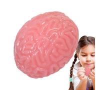 Mbiyhgta Balles Anti-Stress cérébrales, balles Anti-Stress à Lent | Faux Orgue réaliste, Jouet à Presser Sanglant et Effrayant pour Halloween, favorise Une pensée Saine pour la fête d'halloween
